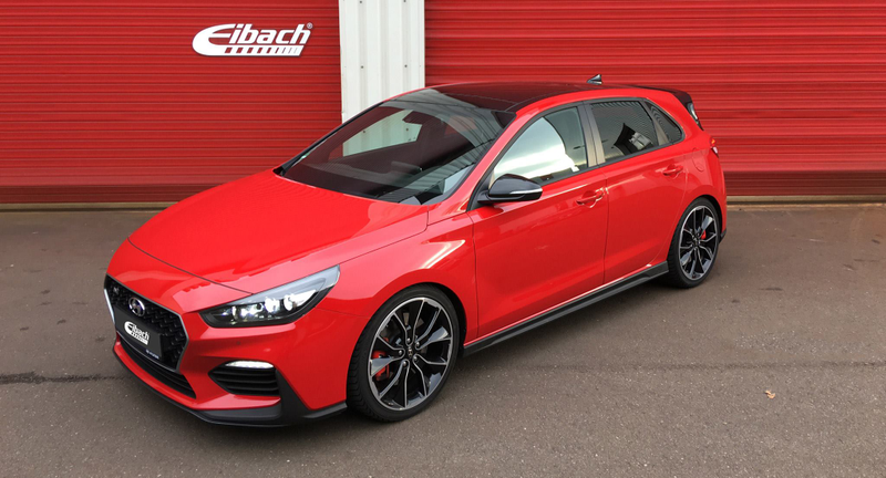 Pulled from Facebook, car will not have Eibach springs but it was the only image I could quickly find of the Engine Red color with the sunroof.